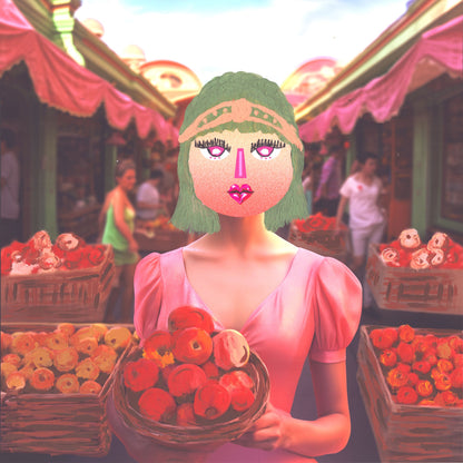 Blessing Girl Goes to the Farmer’s Market