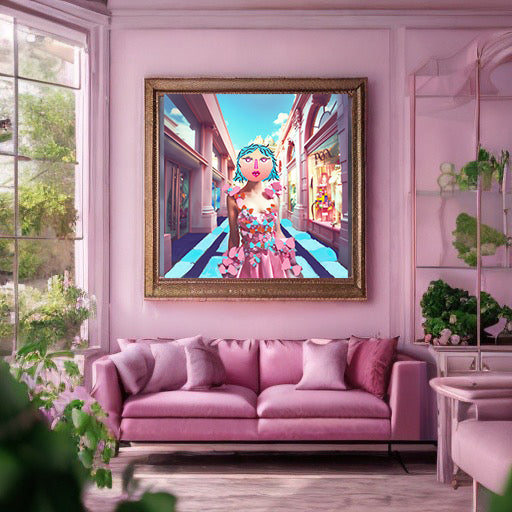 The Blessing Girl Goes to Oxford Street